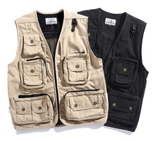 Giubbotto uomo smanicato cargo