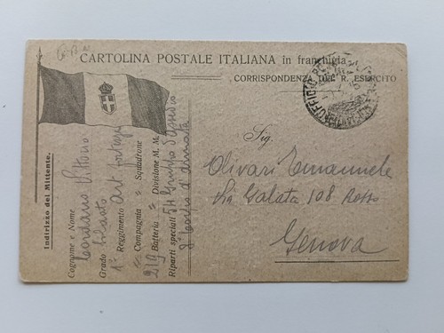 1916 ww1 franchigia militare - 1916,
