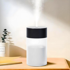 260Ml Umidificatore Ambiente Con Luci LED 7 Colori, Mini Umidificatori USB Porta