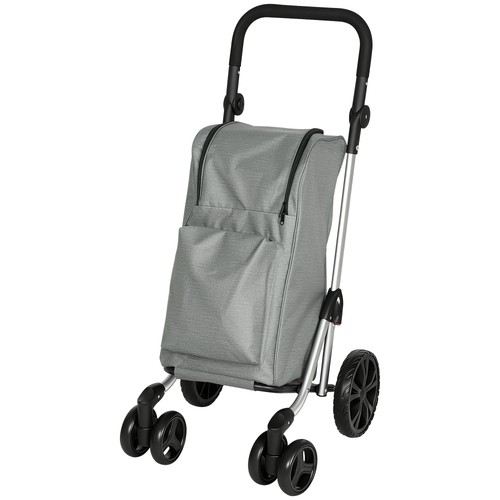 Homcom carrello spesa - carrello,