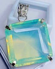 Ciondolo opale bicolore taglio - bicolore,