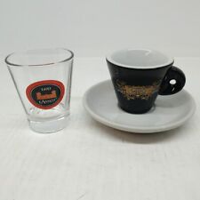 TAZZINA E BICCHIERINO ANTICO 1490 CAFFÈ  COFFE CUP TAZZA COFFEE BAR ESPRESSO 