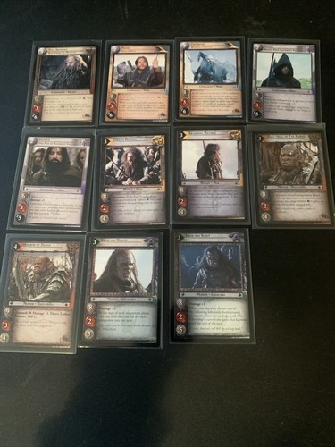 Signore degli anelli - anelli, tcg
