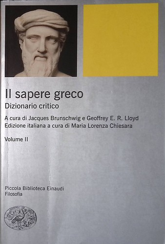 Sapere greco dizionario - il, greco.