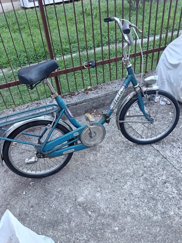 Atala bici città vintage blu
