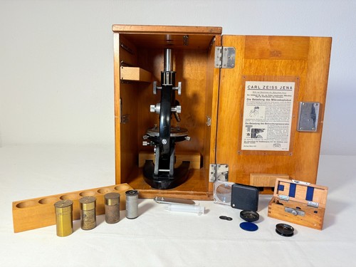 Carl zeiss jena microscopio - carl,