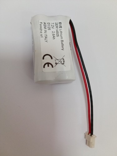 Batteria litio allarme - batteria, 7,2v