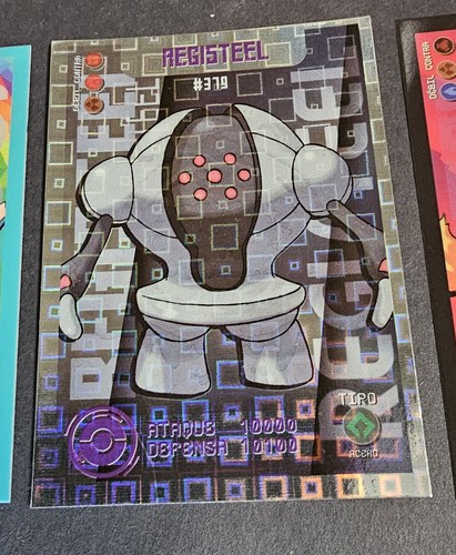 Registeel carta foil pokemon - -,