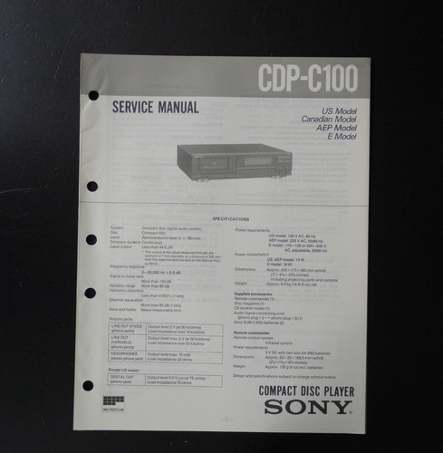 Manuale servizio cambiatore - manuale, di