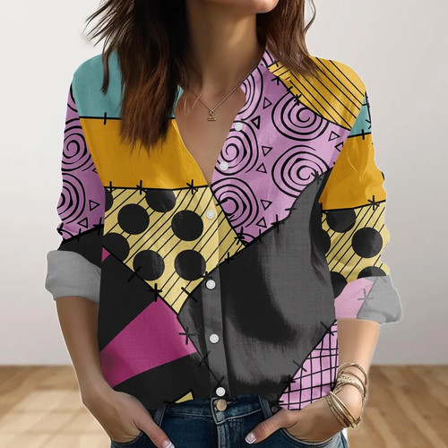 Rag doll patchwork blusa - rag,