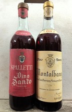 1 Bt. Vino Santo Montalbano Cantina del Lucciario 1964 - rarità molto ricercato