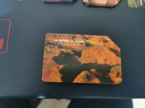 Scheda telefonica natura ci - telefonica,