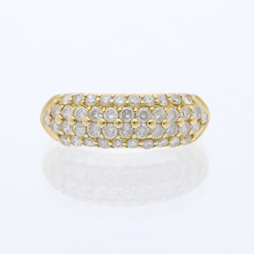 Anello diamanti brillanti - , 1,00