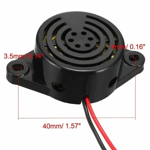 Allarme acustico 100db - acustico, 12v