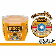 Set 50 Pezzi Disco Taglio Per Smerigliatrice Angolare Mola Metallo e Acciaio