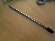 Antenna telescopica radio o attacco TV bianco e nero estesa 122cm