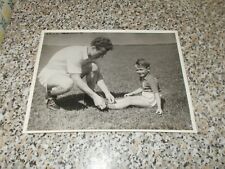 FOTO VALENTINO E SANDRO MAZZOLA 1946/47(GRANDE TORINO) ORIG.18x24cm ED.IL PUNTO 