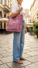 Borsa donna oversize rosa