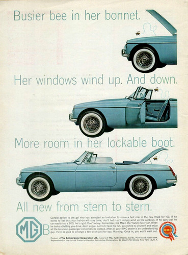1962 1963 mgb oltre 100 - 1962, mg