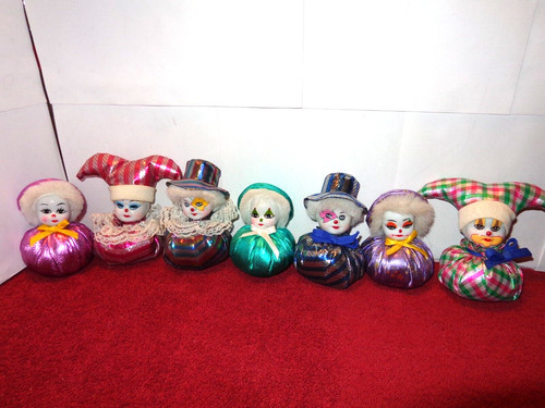 Cuscini spilla bambola clown - cuscini,