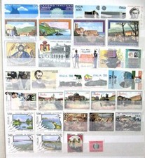 ITALIA Repubblica MNH annata 1987 completa con alto valore