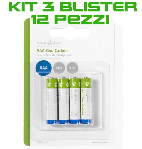 Batterie mini stilo aaa - 12,