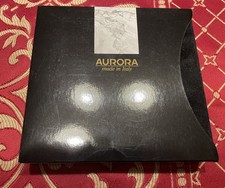 Rara penna Aurora 998 Rossa con Scatola Originale Made in Italy con Accessori