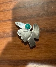 Spilla uccellino vintage Perù