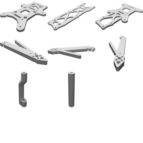 Frame drone fpv microlongrange - frame,