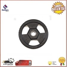 Coppia Dischi Gommato  Olimpionico Toorx Ghisa DGG-TG15 Tri Grip Foro 50mm15 KG