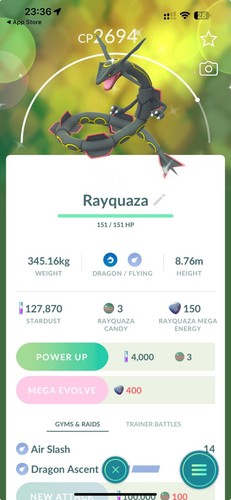 Shiny rayquaza have - shiny,