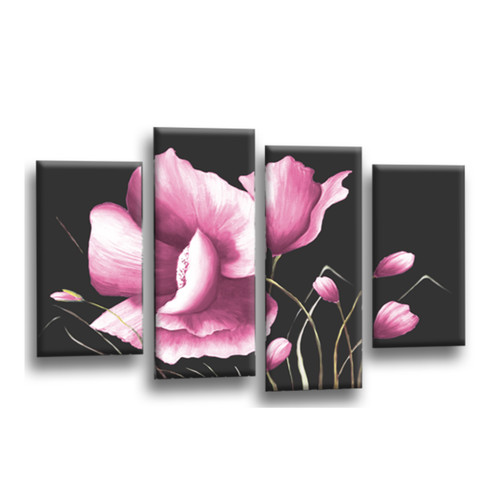 Quadro tela con cornice - su,
