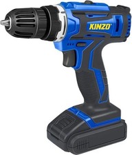 Trapano avvitatore a batteria nuovo Kinzo 1300 mAh Li-ion Battery