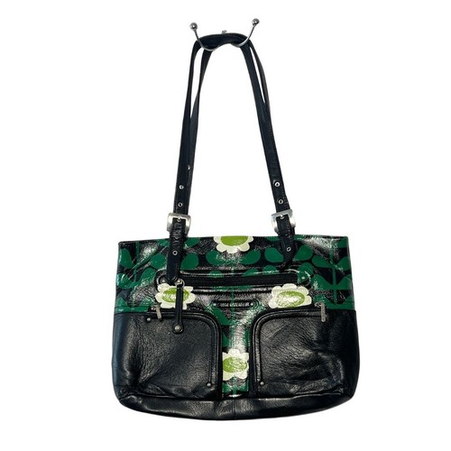 Borsa funky nera - , verde