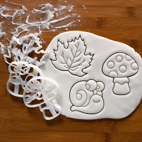Set tagliabiscotti lumaca - set, 3