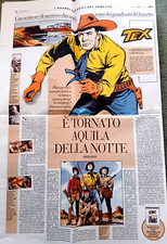 TEX e CORTO MALTESE su inserto I GRANDI CLASSICI DEL FUMETTO La Repubblica 2003