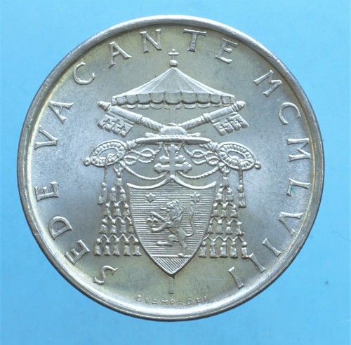 Sede vacante 500 lire 1958 - 500,