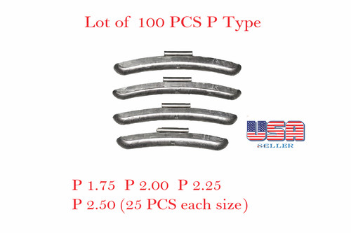 100 pcs assortment clip - 100,