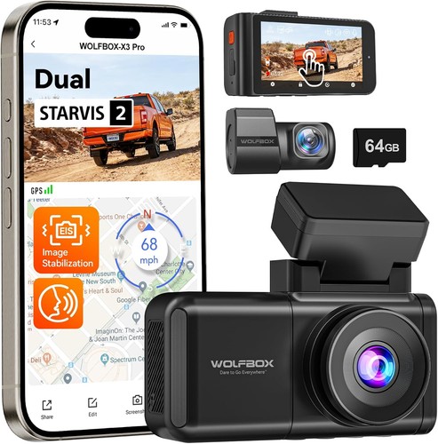 Wolfbox pro dash - x3,