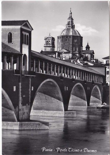 Pavia ponte ticino duomo - ticino, e