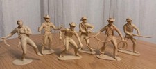 Lotto 6 soldatini Cowboy