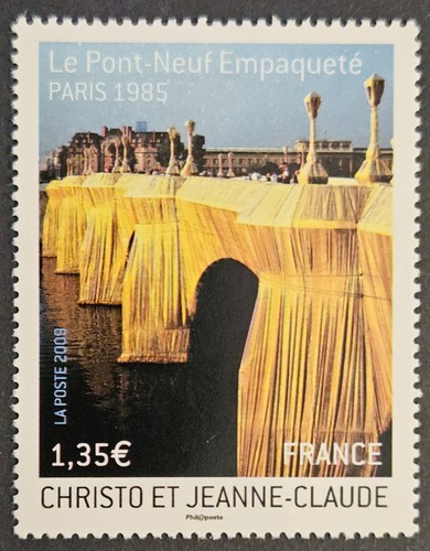 Timbre 4369 christo et - christo,