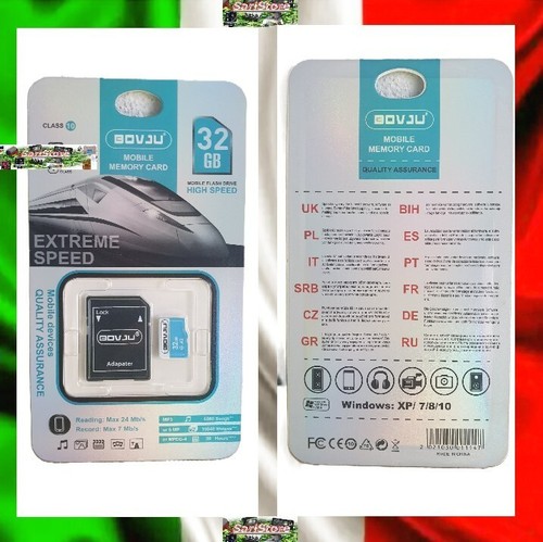Scheda micro 32gb classe - scheda,