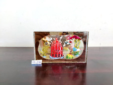 Scatola In Vetro Vintage Con