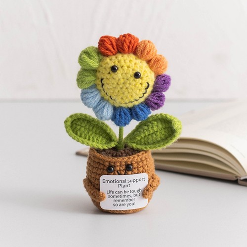 Bambola girasole uncinetto - bambola,