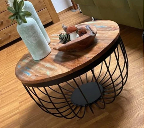 Industrial coffee table rustic - table,