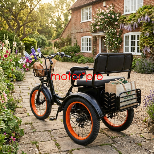 Triciclo elettrico pieghevole - elettrico,