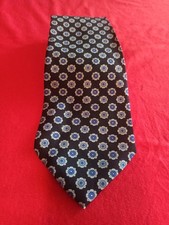 BOSS HUGO BOSS CRAVATTA 100% SETA TIE KRAWATTE ネクタイ (nekutai) MADE IN ITALY VTG 