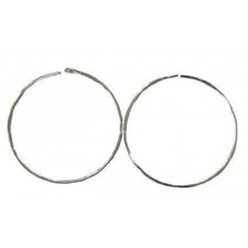 Orecchino 1 1/4" In Argento