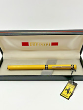 Penna Ferrari Formula by Cartier Mandarin Yellow stilo fountain pen Nib RARE